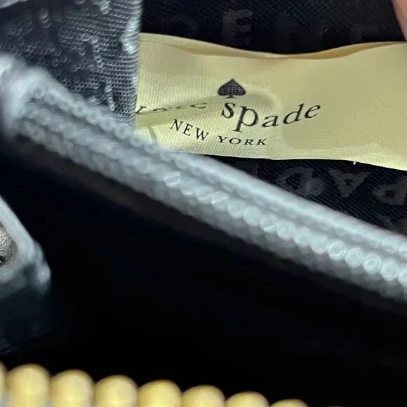 Kate Spade Wallet Billfold Large Continental Wlru5448 Cameron Black - Picture 5 of 15